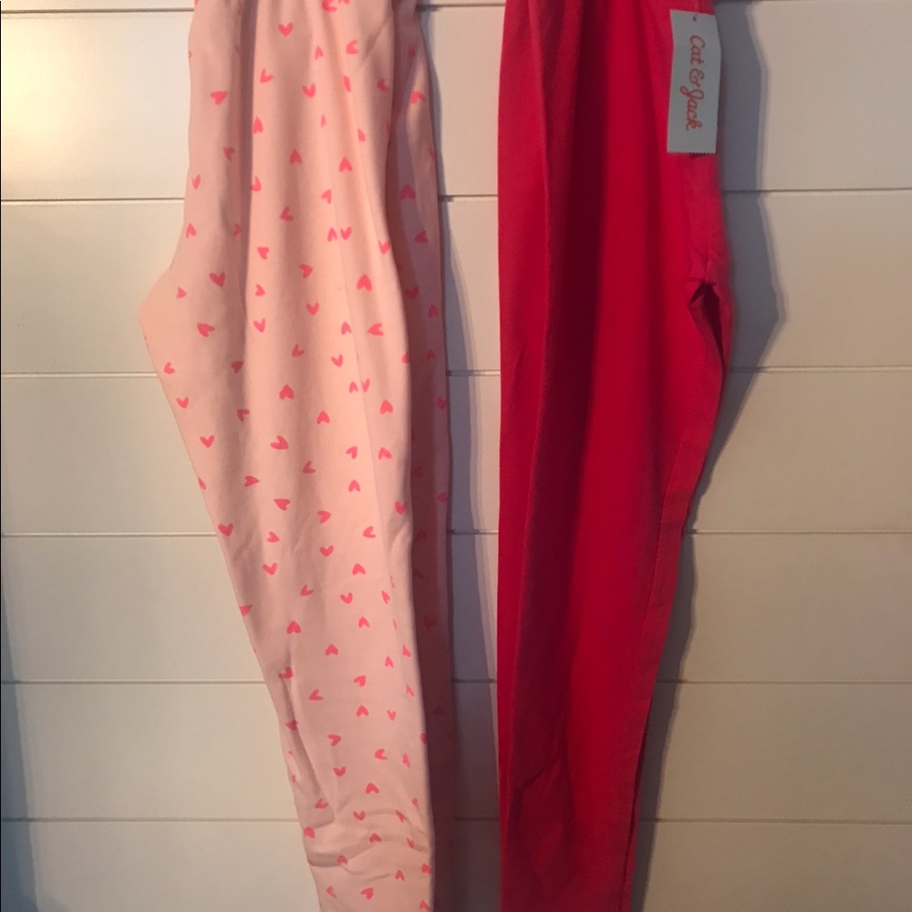 2 Cat & Jack leggings